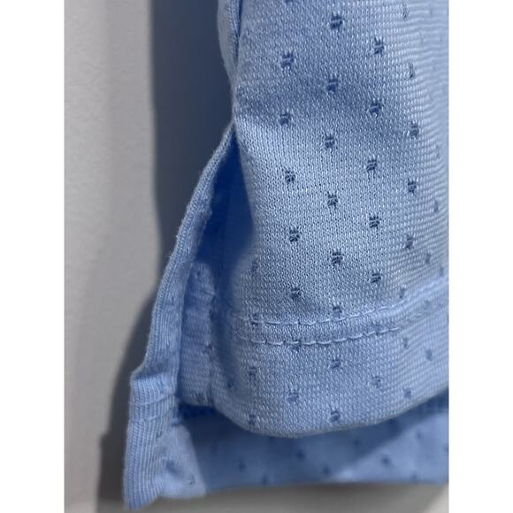 Nike Running Dri Fit Mens T Shirt M Blue Short Sleeve Crew Neck Fitted Logo - Picture 4 of 7